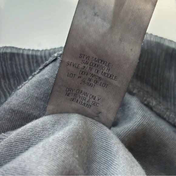 Helmut Lang Cotton Silk Blend Sleeveless Gauze Shift Dress XS Grey - Picture 6 of 7